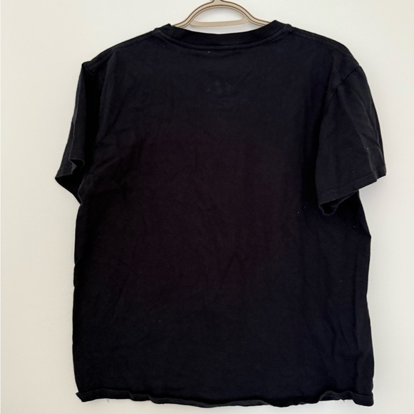 Johnny Cash Black Tee with Pink and Blue Graphic - Picture 4 of 5